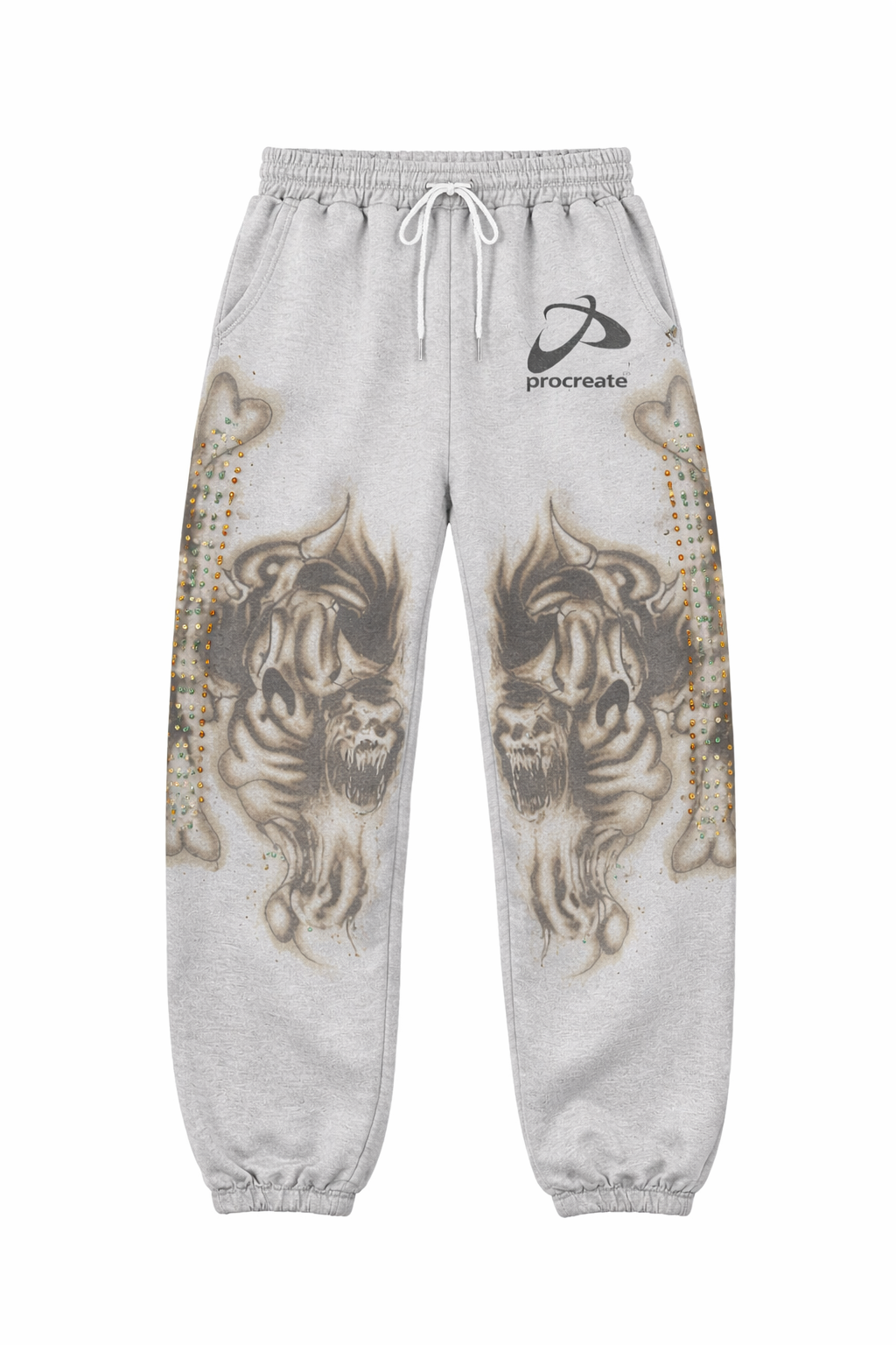 "Bone" Sweatpants